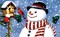Sunsout Snowman/Birdhouse 300 pc Christmas Jigsaw Puzzle 30471